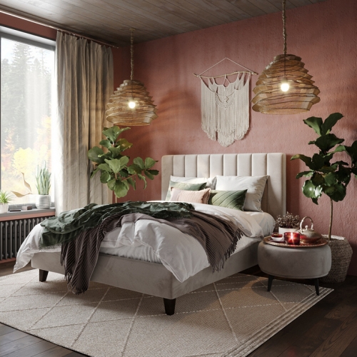 Кровать мягкая Эльба 180х200 ArtWood на ножках